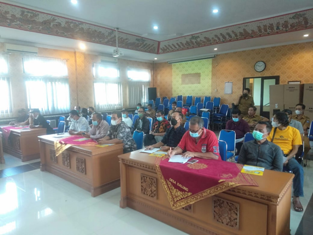 Desa Dalung Menjadi Percontohan Program Layanan Sertifikat Jemput di Tempat oleh BPN Kabupaten Badung